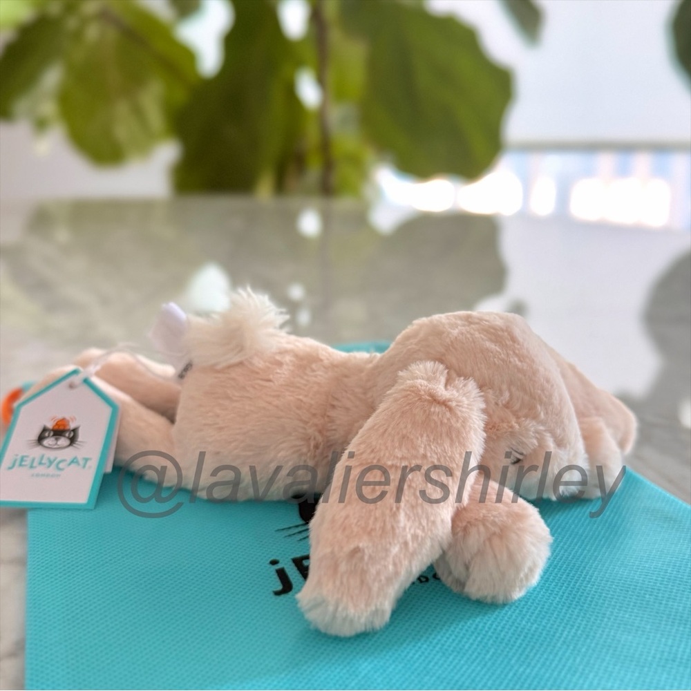 Jellycat Smudge Rabbit Size Tiny NWT Authentic - Picture 2 of 6